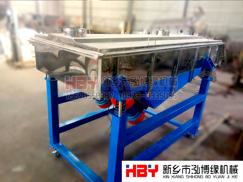 安徽szf-1025兩層不銹鋼直線篩粉機(jī)已發(fā)貨??！請聶經(jīng)理注意查收